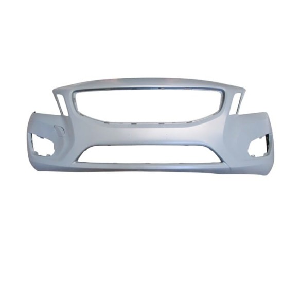 VOLVO S60- 10/13; ÖN TAMPON ASTARLI GRİ FAR YIKAMA DELİKSİZ (SİS VE PANJUR DELİKLİ)(TYG)