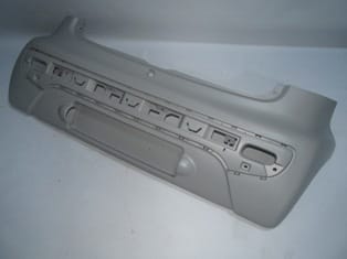 CITROEN C1- 07/13; ARKA TAMPON GRİ (ASTARLI TYG)