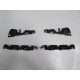 CITROEN C4- 04/11; ÖN TAMPON İÇ BAĞLANTI BRAKETİ SAĞ/SOL SET (4 PARÇA) PLASTİK - Yedek Parça | Parça Dükkanda