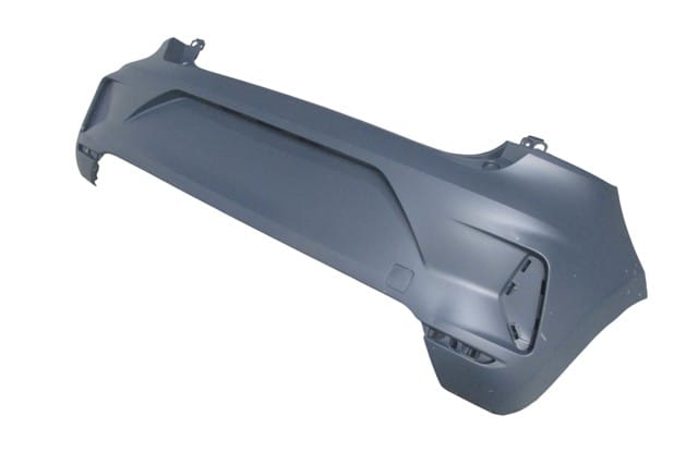 RENAULT CLIO- 5- HB- 23/25; ARKA TAMPON GRİ (SENSÖR DELİKSİZ/ÇEKİ DEMİRİ KAPAKLI)