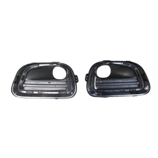 CITROEN BERLINGO- 19/24; SİS LAMBA KAPAĞI ÇERÇEVELİ SAĞ/SOL SET (4 PARÇA)  SİS DELİKLİ (TW) - Yedek Parça | Parça Dükkanda