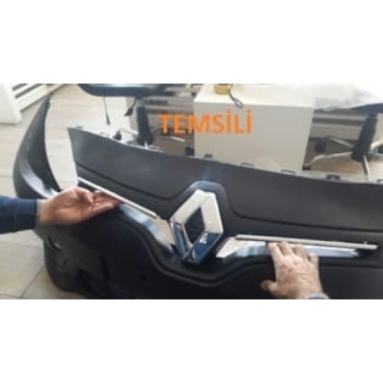 RENAULT FLUENCE- 13/16; ÖN TAMPON SİYAH (KENDİNDEN PANJURLU/ÇITASIZ TAMPON PANJURLU FPI) - Yedek Parça | Parça Dükkanda