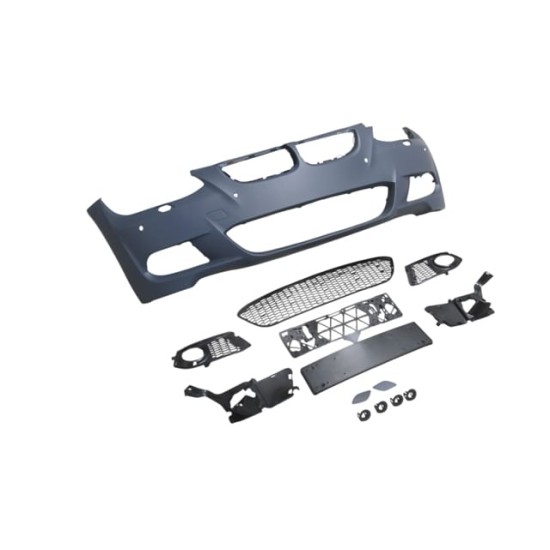 BMW 3 SERI- E92-E93- 07/09; ÖN TAMPON (SİS DELİKLİ KAPAK/IZGARALI/FAR.YIK.LI.SEN.DELİKLİ) (M-TECH) - Yedek Parça | Parça Dükkanda
