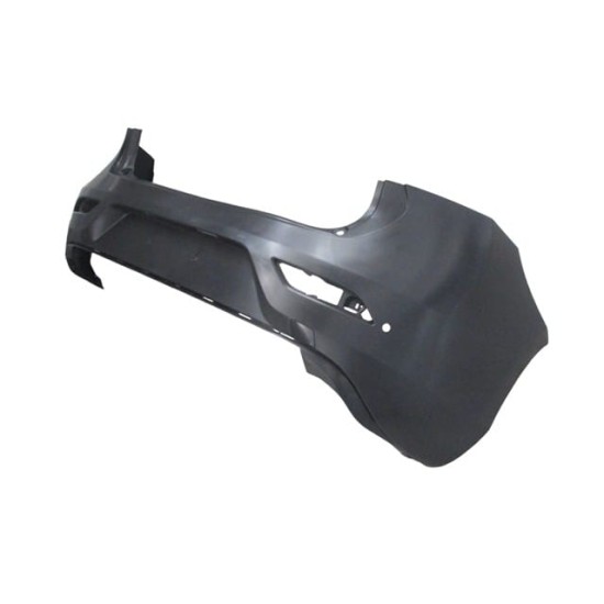 VOLVO V40- 13/19; ARKA TAMPON SİYAH/SENSÖR DELİKLİ (TYG)