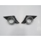 PEUGEOT 207- 06/09; SİS LAMBA KAPAĞI SAĞ/SOL SET (2 PARÇA) SİS DELİKLİ ÇERÇEVESİ GRİ - Yedek Parça | Parça Dükkanda