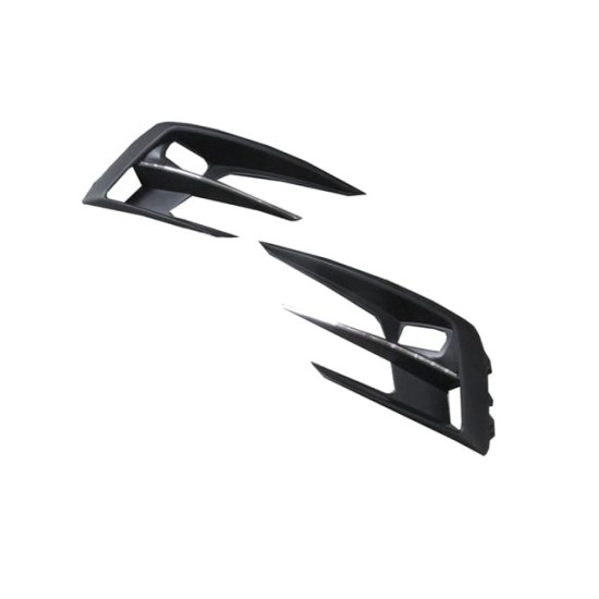 RENAULT MEGANE- 4- SD- 21/25; SİS LAMBA KAPAĞI SAĞ/SOL SET/SİS DELİKLİ/SİYAH/NİKELAJ ÇITALI - Yedek Parça | Parça Dükkanda