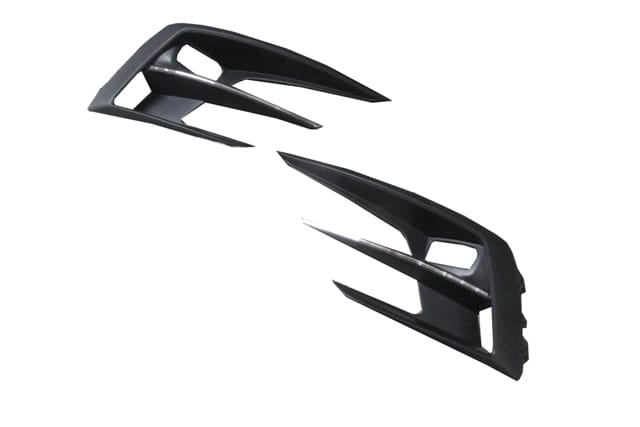 RENAULT MEGANE- 4- SD- 21/25; SİS LAMBA KAPAĞI SAĞ/SOL SET/SİS DELİKLİ/SİYAH/NİKELAJ ÇITALI