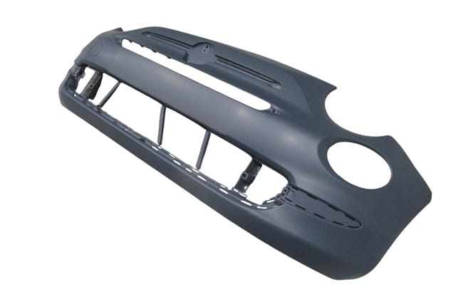 FIAT 500- 15/17; ÖN TAMPON ASTARLI GRİ (SİS DELİKLİ/ÇEKİ DEMİRİ KAPAKLI)(LOUNGE) (TW)