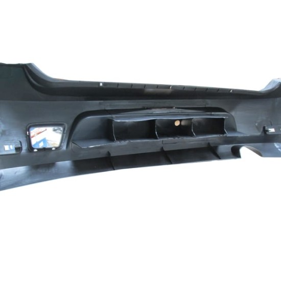 DACIA LOGAN- 09/12; ARKA TAMPON SİYAH (REFLEKTÖR DELİKLİ) (LM) - Yedek Parça | Parça Dükkanda