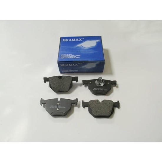 BMW X5- E70- 07/12; ARKA FREN BALATASI (KABLOSUZ)(DİSK)(121.9x58.1x16.3/121.9x59.3x16.3)(BRAMAX)