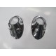 RENAULT MEGANE- 3- HB- 12/13; SİS LAMBA KAPAĞI ÇERÇEVE NİKELAJI SAĞ/SOL SET 2 PARÇA - Yedek Parça | Parça Dükkanda