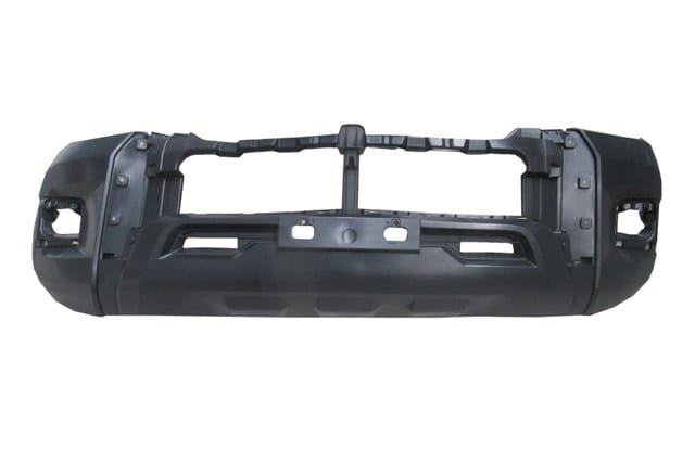 TOYOTA HILUX- PICK UP- 20/24; ÖN TAMPON SİYAH SİS DELİKLİ (KARLIKLI KOMPLE)(INVINCIBLE) (FPI)