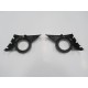 PEUGEOT 207- 06/09; SİS LAMBA KAPAĞI SAĞ/SOL SET (2 PARÇA) SİS DELİKLİ ÇERÇEVESİ GRİ - Yedek Parça | Parça Dükkanda