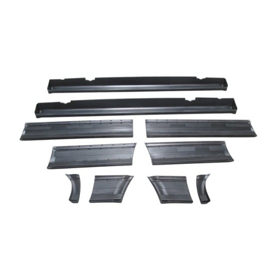 BMW 3 SERI- E30- 87/91; KAPI BANDI TAKIMI/MARŞPİYEL PLASTİĞİ TAKIM (10 PARÇA) (SEDAN/M)