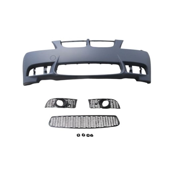 BMW 3 SERI- E90- 05/09; ÖN TAMPON ASTARLI(SİS D.Lİ KAPAK/IZGRALI/SEN.YUVALI/ÇEK.KAPAKLI)M3-STYLE/LCI - Yedek Parça | Parça Dükkanda