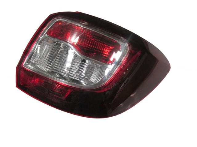 DACIA SANDERO- 13/16; STOP LAMBASI SAĞ KOYU KIRMIZI/BEYAZ (STEPWAY) (FÜME) (MARS) (E MARKLI)