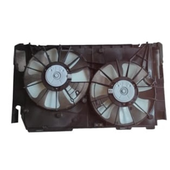 TOYOTA RAV4- 04/06; RADYATÖR VE KLİMA FAN DAVLUMBAZI ÇİFTLİ 2.4 L (7+7 KANAT) (TW)