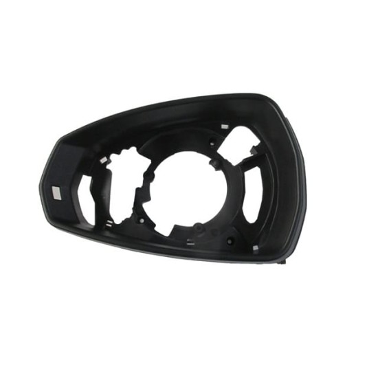 AUDI A3- SD/HB/SB- 12/16; AYNA KAPAĞI ÇERÇEVESİ SOL (SİYAH)