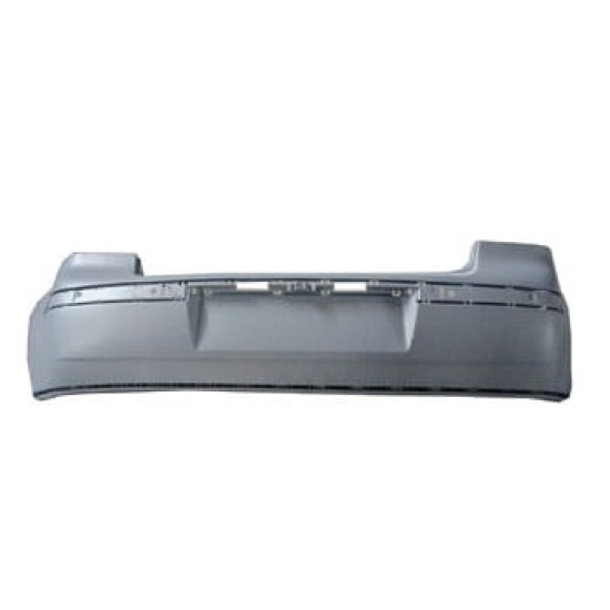 VOLKSWAGEN POLO- 5- 02/09; ARKA TAMPON GRİ (BANT DELİKLİ (PLAKA YERİ 60 CM DİKDÖRTGEN PLAKA) TW) - Yedek Parça | Parça Dükkanda