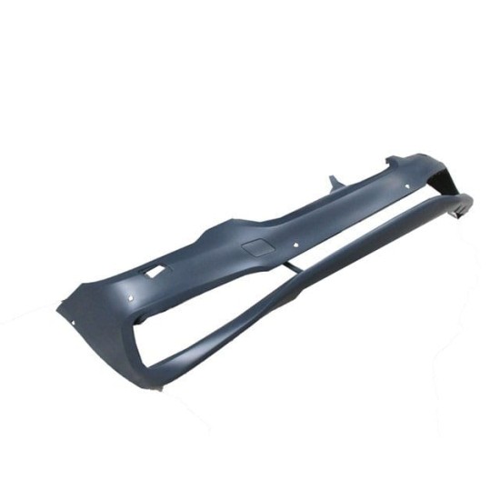 BMW 5 SERI- G30- 17/20; ÖN TAMPON GRİ (FAR YIKAMA/SENSÖR/KAMERA DELİKLİ) (TW) - Yedek Parça | Parça Dükkanda