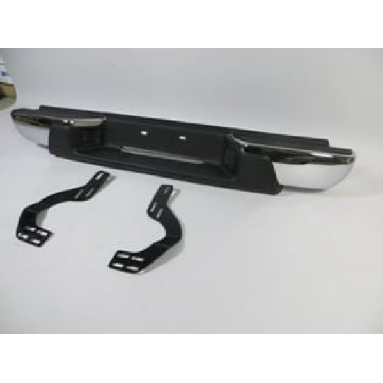 ISUZU D MAX- PICK UP- 07/12; ARKA TAMPON NİKELAJLI (PLAKA 52cm) ÜSTÜ PLASTİKLİ BAĞLAN.AYAKLARI İLE - Yedek Parça | Parça Dükkanda