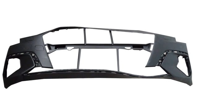 AUDI A3- SD/SB- 21/25; ÖN TAMPON ASTARLI SİYAH FAR YIKAMA KAPAKLI/SENSÖR DELİKLİ (ADVANCED)(TYG)