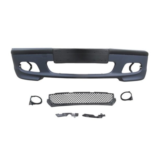 BMW 3 SERI- E46- SD- 98/05; ÖN TAMPON ASTARLI (SİS DELİKLİ/BANDLI/PANJURLU) (PLAKA PLASTİKLİ) M-TECH - Yedek Parça | Parça Dükkanda