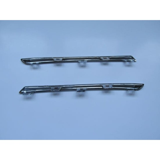 RENAULT MEGANE- 4- SD/HB- 16/20; ÖN PANJUR ÜST ÇITASI NİKELAJLI SAĞ/SOL SET (2 PARÇA)(EUROBUMP) - Yedek Parça | Parça Dükkanda