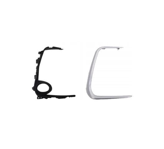 TOYOTA COROLLA- E210- 19/25; SİS LAMBA KAPAĞI SAĞ SİS DELİKLİ GRİ İÇ DIŞ SET (2 PARÇA)