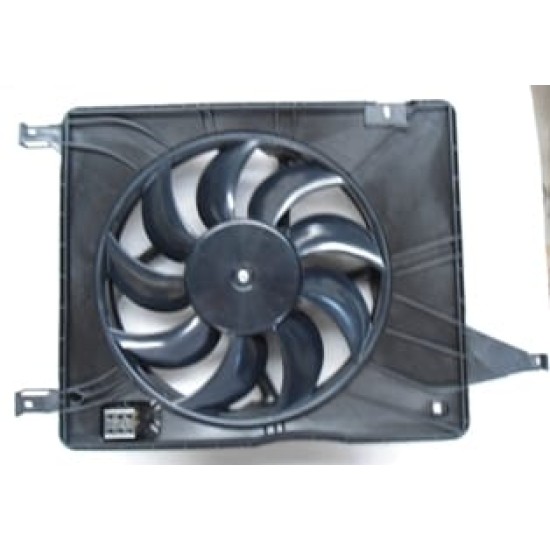NISSAN QASHQAI- J10- 07/09; RADYATÖR FAN DAVLUMBAZI RESİSTANSLI 9 KANAT (DİZEL TİP) (TW)
