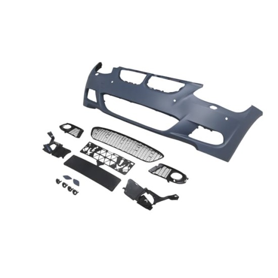 BMW 3 SERI- E92-E93- 07/09; ÖN TAMPON (SİS DELİKLİ KAPAK/IZGARALI/FAR.YIK.LI.SEN.DELİKLİ) (M-TECH) - Yedek Parça | Parça Dükkanda