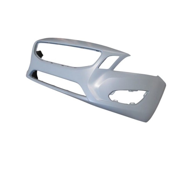 VOLVO S60- 10/13; ÖN TAMPON ASTARLI GRİ FAR YIKAMA DELİKSİZ (SİS VE PANJUR DELİKLİ)(TYG)
