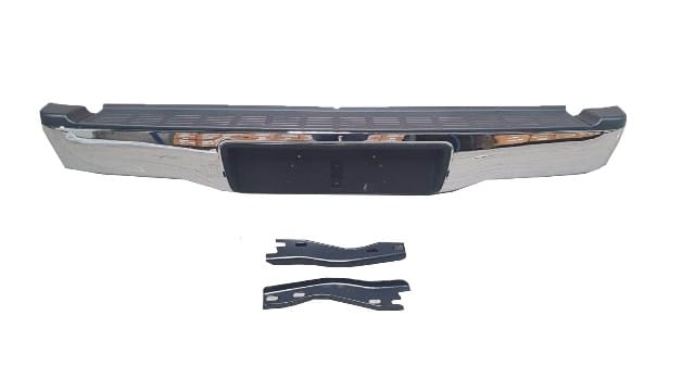 TOYOTA HILUX- PICK UP VIGO- 05/11; ARKA TAMPON (NİKELAJLI PLAKA TAKILAN TİP BAĞLANTI AYAKLI)FPI