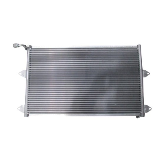 SEAT IBIZA- 00/01; KLİMA RADYATÖRÜ 1.6/1.9 (BRAZING) (548X360X16) ALÜMİNYUM (ORİS)