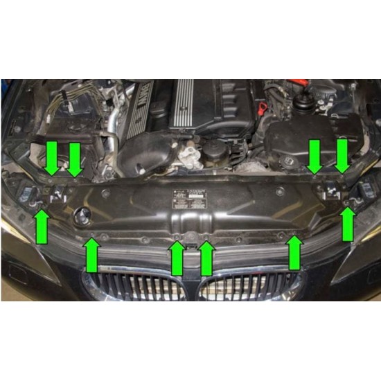 BMW 5 SERI- E60- 04/10; ÖN PANEL ÜST PARÇA (ÜST KISIM) SAC (TW) - Yedek Parça | Parça Dükkanda