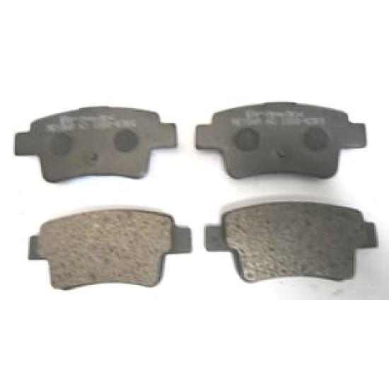 FIAT GRANDE PUNTO- 06/12; ARKA FREN BALATASI 1,4/1,6/ 1.9D(KABLOSUZ) (DİSK)(101.8X47.4X16.5)(BRA