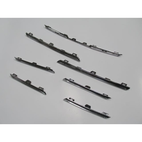 RENAULT MEGANE- 4- SD/HB- 16/20; ÖN PANJUR ÜST ÇITASI NİKELAJI SET (7 PARÇA) - Yedek Parça | Parça Dükkanda