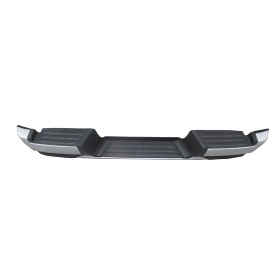 MITSUBISHI L200- PICK UP- 19/22; ARKA TAMPON GRİ/SİYAH (ORİJİNAL RENK)(BAĞLANTI BRAKETLİ) (TW) - Yedek Parça | Parça Dükkanda