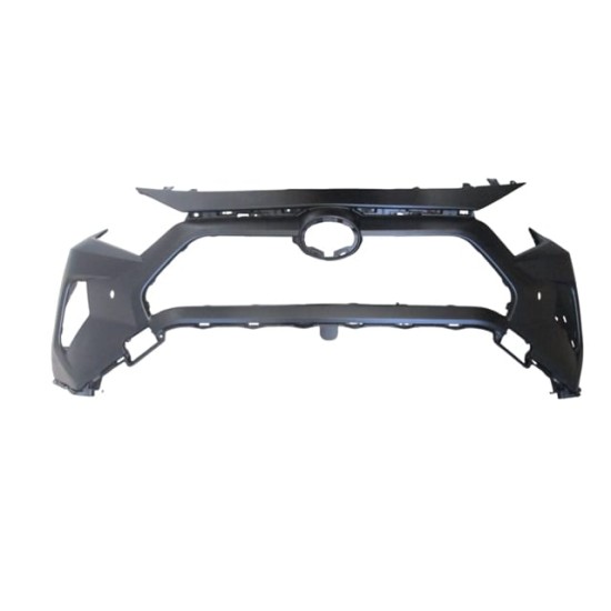 TOYOTA RAV4- 18/24; ÖN ÜST TAMPON ASTARLI SİYAH/SENSÖR DELİKLİ (TYG)