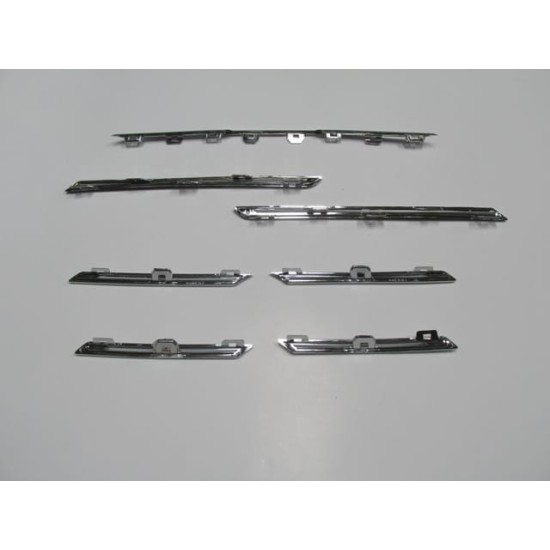 RENAULT MEGANE- 4- SD/HB- 16/20; ÖN PANJUR ÜST ÇITASI NİKELAJI SET (7 PARÇA) - Yedek Parça | Parça Dükkanda
