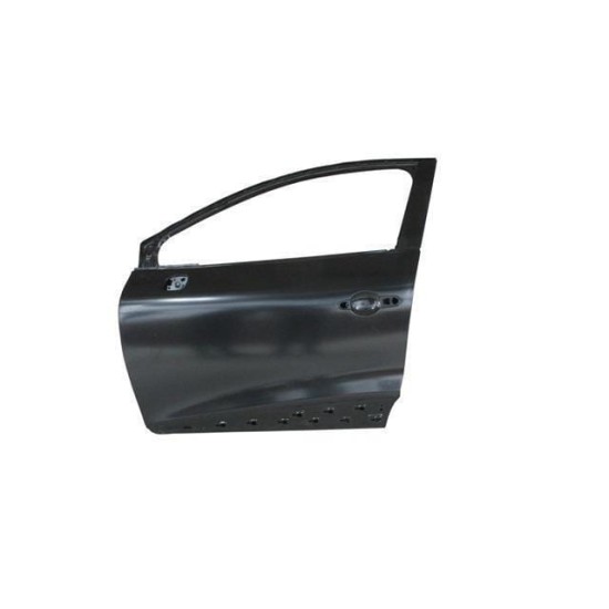 RENAULT CLIO- 4- SPORT TOURER- 16/19; ÖN KAPI KOMPLE SOL SİYAH BOYALI  (İCELİ/ÇEKOMASTİKLİ) (TW) - Yedek Parça | Parça Dükkanda