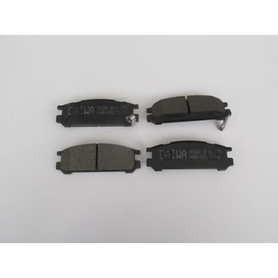 SUBARU IMPREZA- 99/03; ARKA FREN BALATASI (DİSK) (107,8X36,5X15) (DAIWA) - Yedek Parça | Parça Dükkanda