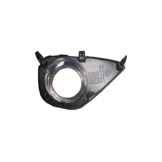 TOYOTA YARIS- 14/16; SİS LAMBA KAPAĞI SOL SİYAH (SİS DELİKLİ) (NİKELAJ ÇERÇEVELİ)(TW) - Yedek Parça | Parça Dükkanda