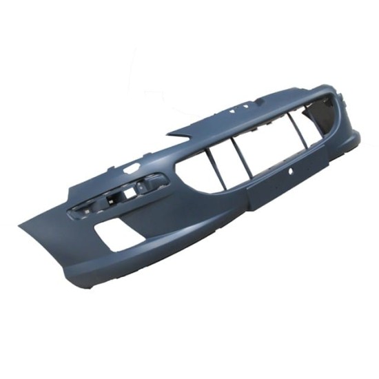 PEUGEOT 407- 04/11; ÖN TAMPON GRİ (ASTARLI (BANT/SİS DELİKLİ (FAR YIKAMA DELİKLİ) TW) - Yedek Parça | Parça Dükkanda