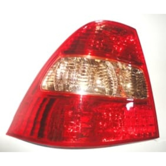 TOYOTA COROLLA- ZZE121- 02/03; STOP LAMBASI SOL KIRMIZI/ŞEFFAF SARI (CASP) (E MARKLI) - Yedek Parça | Parça Dükkanda