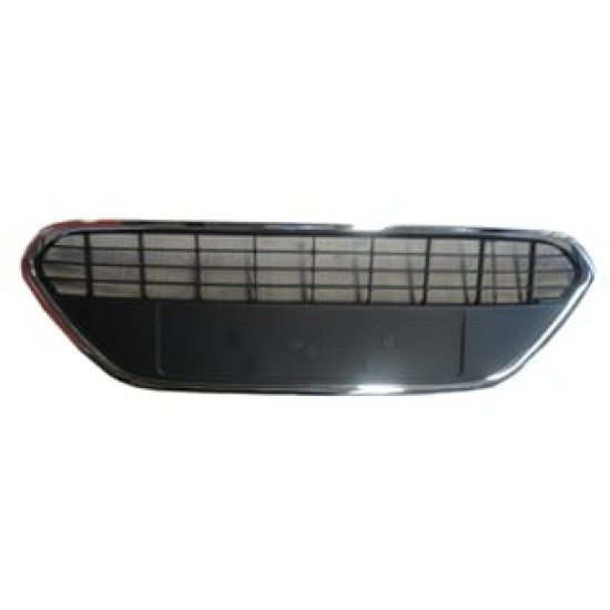 FORD FOCUS- SD/HB- 08/11; ÖN TAMPON PANJURU SİYAH (PLAKALIK PLASTİĞİ) (NİKELAJ KAPLAMALI) (TW) - Yedek Parça | Parça Dükkanda