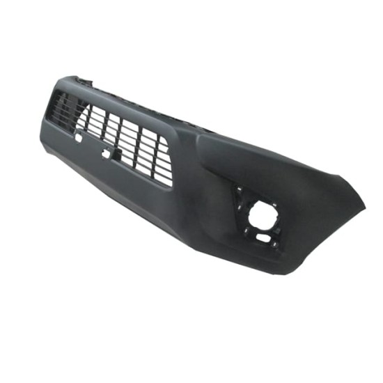 TOYOTA HILUX- PICK UP- 15/19; ÖN TAMPON SİYAH/PANJURLU/SİS DELİKLİ(ÇAMURLUĞU ÇIKINTILI TİP İÇİN)MY) - Yedek Parça | Parça Dükkanda