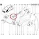 RENAULT CLIO- 4- HB- 13/16; ÖN ÇAMURLUK BAĞLANTI SUPORTU SOL (ORTA İÇ KISIM) (SAC) (EAGLE BODY) - Yedek Parça | Parça Dükkanda