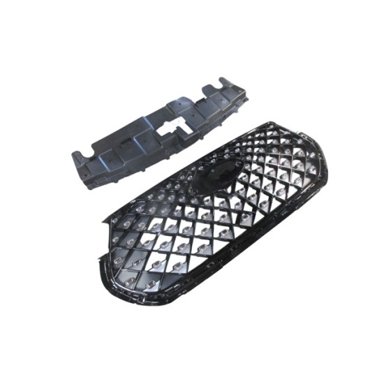 CHERY TIGGO 7 PRO- 23/24; ÖN PANJUR SİYAH/NİKELAJLI KAMERA DELİKLİ (ÜST PLASTİĞİ İLE BİRLİKTE)(TW) - Yedek Parça | Parça Dükkanda