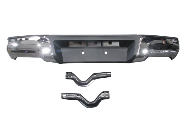 ISUZU D MAX- PICK UP- 12/17; ARKA TAMPON (NİKELAJ KAPLAMALI BAĞLANTI AYAKLARI İLE BİRLİKTE)(TW)